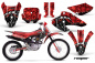 Preview: Reaper Red with number plates for Honda XR80/XR100 2001-2003