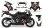 Preview: Bone Collector Schwarz für Honda Sport Bike CBR 1000RR 2004-2005