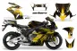 Preview: Carbon-X Gelb für Honda Sport Bike CBR 1000RR 2004-2005