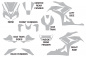 Preview: Schnittmuster für Honda Sport Bike CBR 1000RR 2006-2007