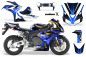 Preview: Carbon-X Blau für Honda Sport Bike CBR 1000RR 2006-2007