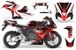 Preview: Carbon-X Rot für Honda Sport Bike CBR 1000RR 2006-2007