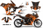 Preview: Carbon-X Orange für Honda Sport Bike CBR 250R 2010-2013