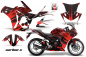 Preview: Carbon-X Rot für Honda Sport Bike CBR 250R 2010-2013
