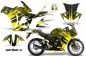 Preview: Carbon-X Gelb für Honda Sport Bike CBR 250R 2010-2013