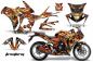Preview: Firestorm Schwarz für Honda Sport Bike CBR 250R 2010-2013