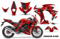 Preview: Dragon Flow Rot für Honda Sport Bike CBR 500R 2013-2014