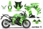 Preview: Carbon-X Grün für Honda Sport Bike CBR 500R 2013-2014