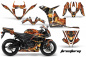 Preview: Firestorm Schwarz für Honda Sport Bike CBR 600RR 2007-2008