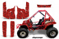 Preview: Digicamo Rot für Honda Odyssey FL350 SxS 1985