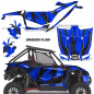 Preview: Dragon Flow Blue for Honda Talon 1000X/R 2 Door 2019-2022