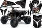Preview: Mad-Hatter Background = Black, Design color = Black for KTM SX 505 Quad