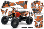 Preview: Camoplate Orange for KTM XC 525 Quad