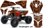 Preview: Skulls N Hammers Orange for KTM XC 525 Quad