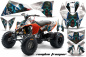 Preview: Zombie Trooper White for KTM XC 525 Quad