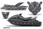 Preview: Camoplate Schwarz für Kawasaki 250X/260X/260LX 2007-2012