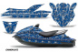 Preview: Camoplate Blau für Kawasaki 250X/260X/260LX 2007-2012