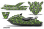 Preview: Camoplate Grün für Kawasaki 250X/260X/260LX 2007-2012