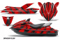 Preview: Dragon Flow Rot für Kawasaki 250X/260X/260LX 2007-2012