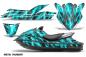 Preview: Metal Thunder Teal Blau für Kawasaki 250X/260X/260LX 2007-2012