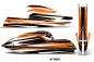 Preview: Attack Orange für Kawasaki 750 SX SXR 1992-1998