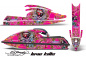 Preview: Ed-Hardy - LoveKills Pink für Kawasaki 750 SX SXR 1992-1998
