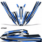 Preview: Attack Blau für Kawasaki 440/550 SX 1982-1995