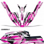 Preview: Carbon-X Pink für Kawasaki 440/550 SX 1982-1995