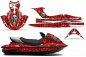 Preview: Bone Collector Rot für Kawasaki STX15F 2003-2019