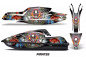 Preview: Ed-Hardy -Pirates Weiß für Kawasaki SX-R SXR JS1500 2017-2022