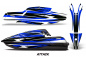 Preview: Attack Blau für Kawasaki SX-R SXR JS1500 2017-2022