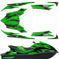 Preview: Dragon Flow Grün für Kawasaki Ultra 300X/310X 2011-2021