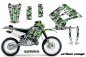 Preview: Urban Camo Grün ohne Nummernfeldern für Kawasaki KDX200 1995-2006
