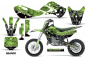 Preview: Reaper Green with number plates for Kawasaki KLX110 2002-2009