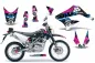 Preview: Frenzy Blau ohne Nummernfeldern für Kawasaki KLX125 D-Tracker 2010-2016