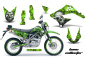 Preview: Bone Collector Green with number plates for Kawasaki KLX125 D-Tracker 2010-2016