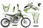 Preview: Expo Grün ohne Nummernfeldern für Kawasaki KLX140 2008-2019