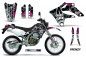 Preview: Frenzy Silber ohne Nummernfeldern für Kawasaki KLX250 2004-2007