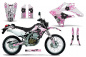 Preview: Luna Pink ohne Nummernfeldern für Kawasaki KLX250 2004-2007