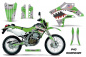 Preview: P40-Warhawk Grün ohne Nummernfeldern für Kawasaki KLX250 2004-2007