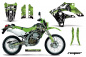 Preview: Reaper Grün ohne Nummernfeldern für Kawasaki KLX250 2004-2007