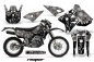 Preview: Reaper Silber mit Nummernfeldern für Kawasaki KLX400 2000-2016
