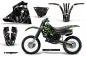 Preview: Reaper Schwarz mit Nummernfeldern für Kawasaki KX125 1983-1985