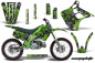 Preview: Camoplate Grün mit Nummernfeldern für Kawasaki KX125/250 1990-1991