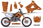 Preview: Digicamo Orange without number plates for Kawasaki KX125/250 1994-1998