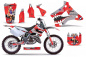 Preview: P40-Warhawk Red without number plates for Kawasaki KX125/250 1994-1998