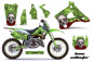 Preview: Bone Collector Green with number plates for Kawasaki KX125/250 1994-1998