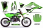 Preview: Empire Grün ohne Nummernfeldern für Kawasaki KX125/250 1999-2002