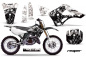 Preview: Reaper Weiß ohne Nummernfeldern für Kawasaki KX125/250 1999-2002