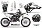 Preview: Reaper Weiß ohne Nummernfeldern für Kawasaki KX125/250 1999-2002